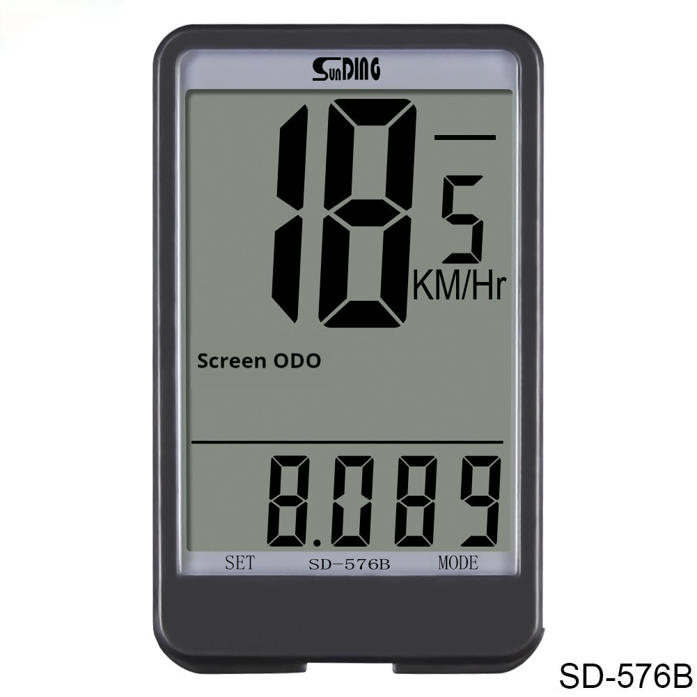 Large-screen Highly Visible Bilingual Wired Bicycle Computer photo 6