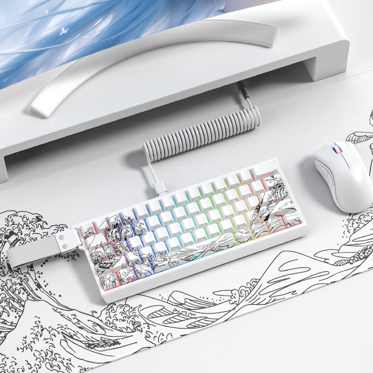 Light-transmitting Personalized Keycaps With Side Illumination For A Creative Touch photo 3