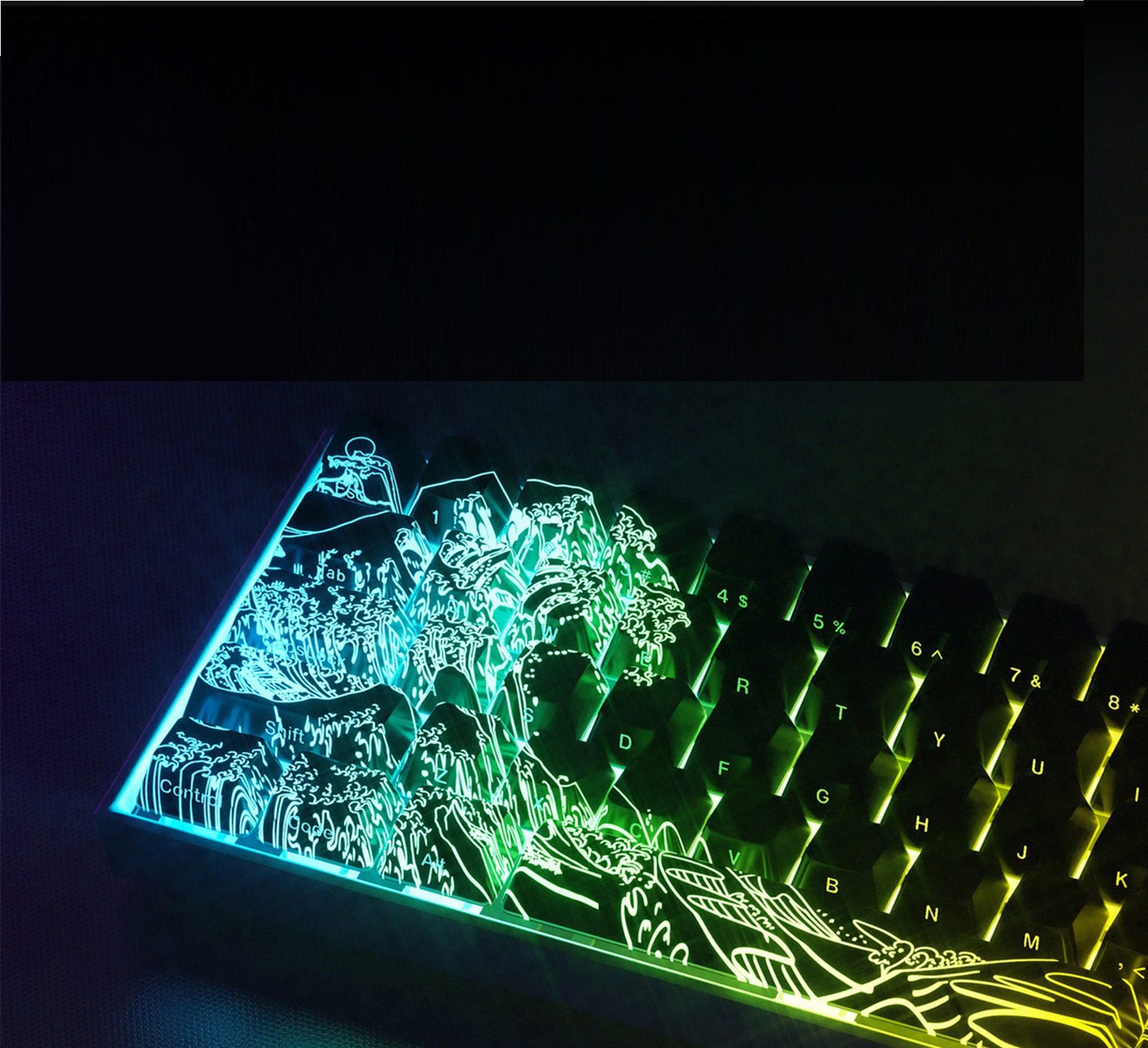 Light-transmitting Personalized Keycaps With Side Illumination For A Creative Touch photo 5