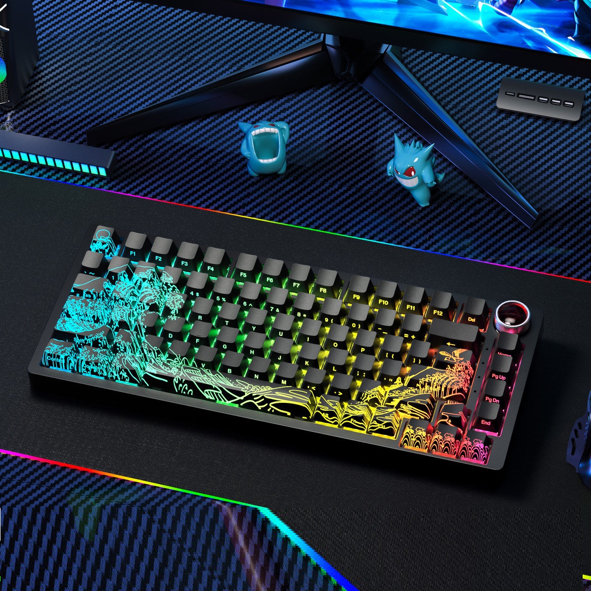 Light-transmitting Personalized Keycaps With Side Illumination For A Creative Touch photo 4