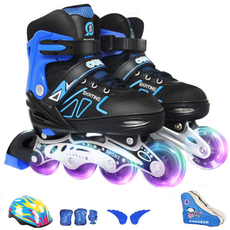 Ice Skates Speed Skating Childrens And Students Roller Inline Adjustable photo 3
