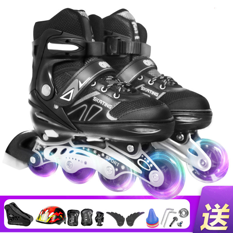 Ice Skates Speed Skating Childrens And Students Roller Inline Adjustable photo 4