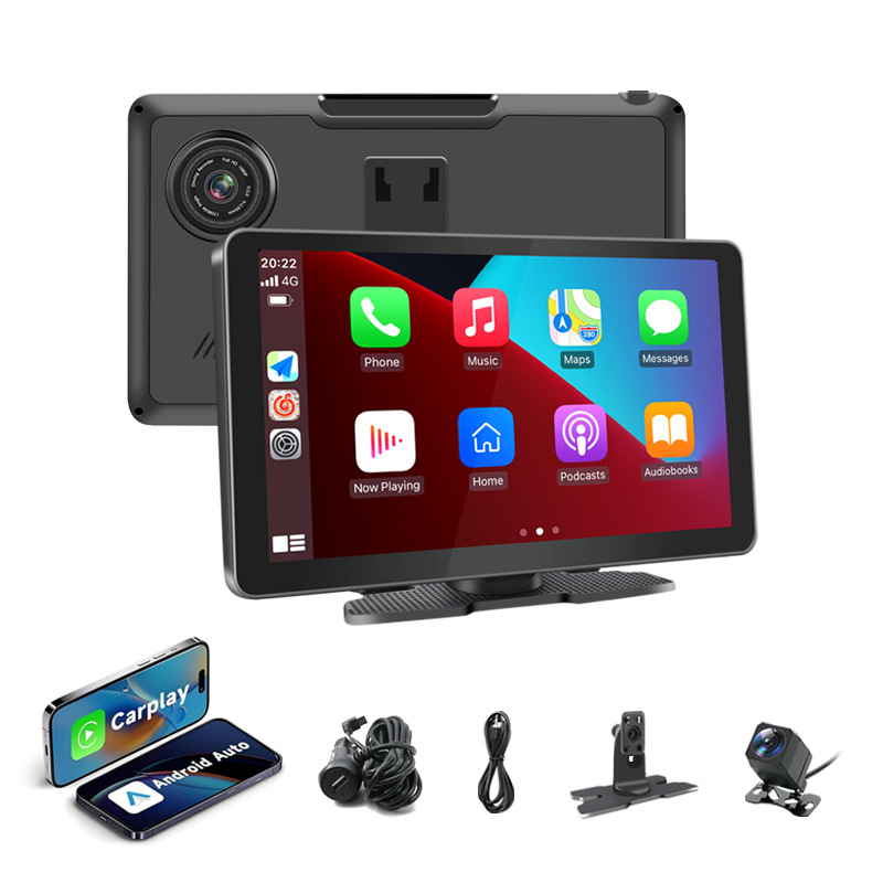 Front And Rear Dual-recording Rearview Mirror With Screen-mirroring Recorder photo 2