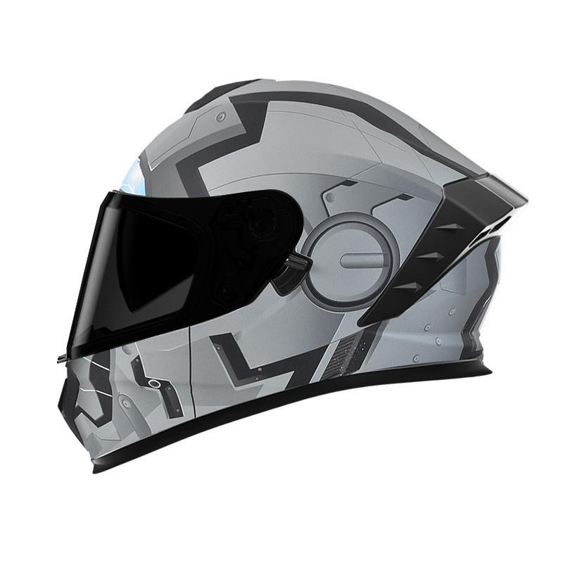Men's And Women's Four-season Universal Motorcycle Full Helmet photo 2
