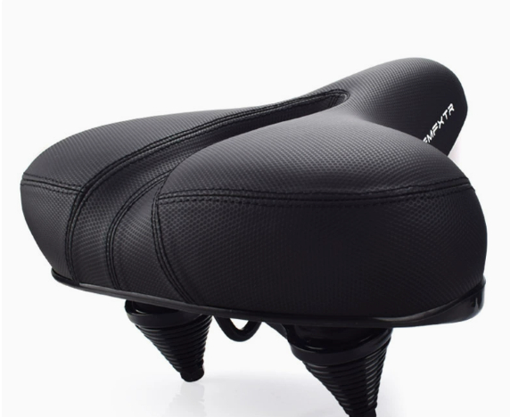Mountain Bike Thickened Sponge Spring Shock Absorbing Saddle photo 4