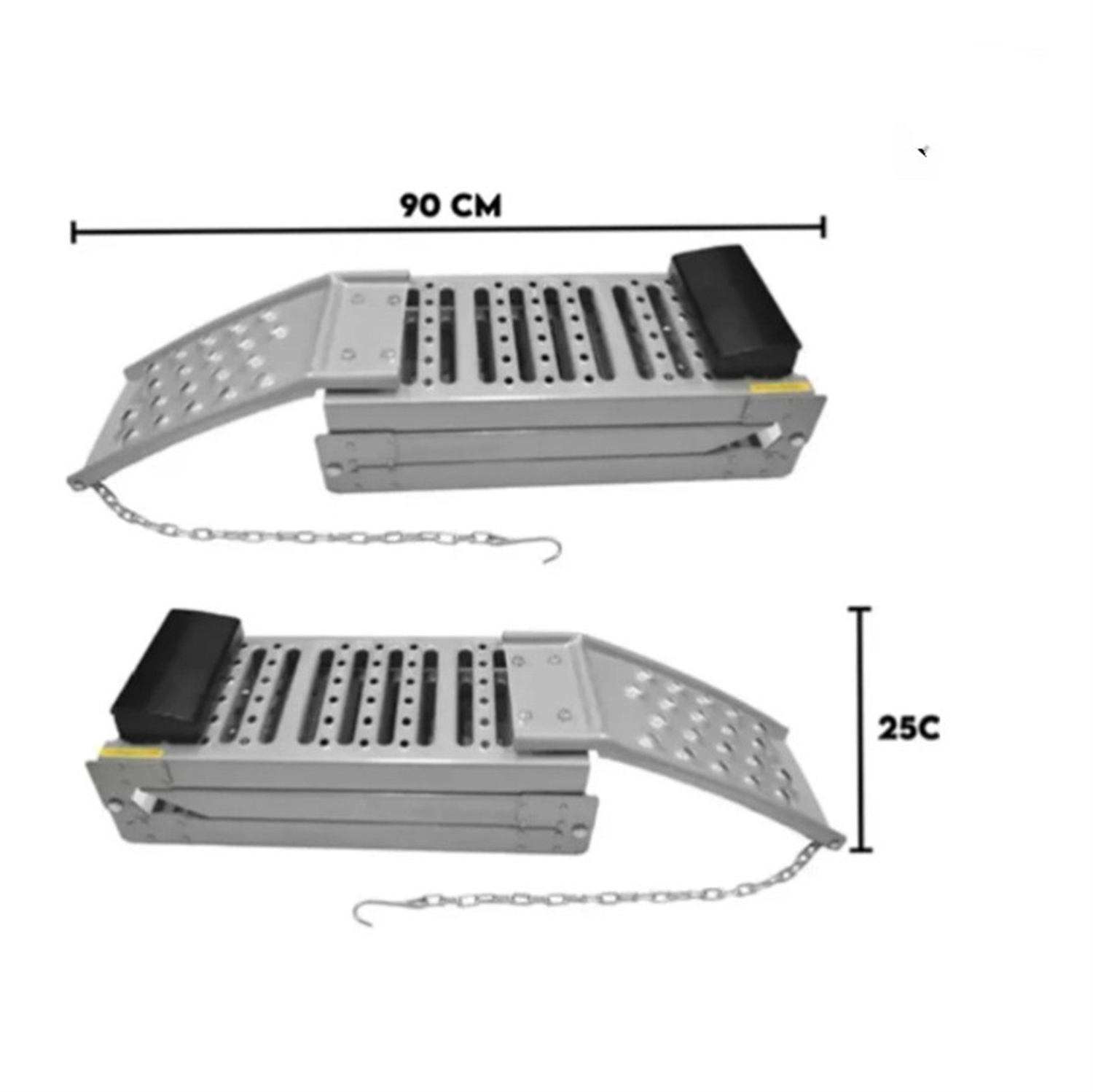 Motorcycle ATV Three-fold Uphill Board photo 4