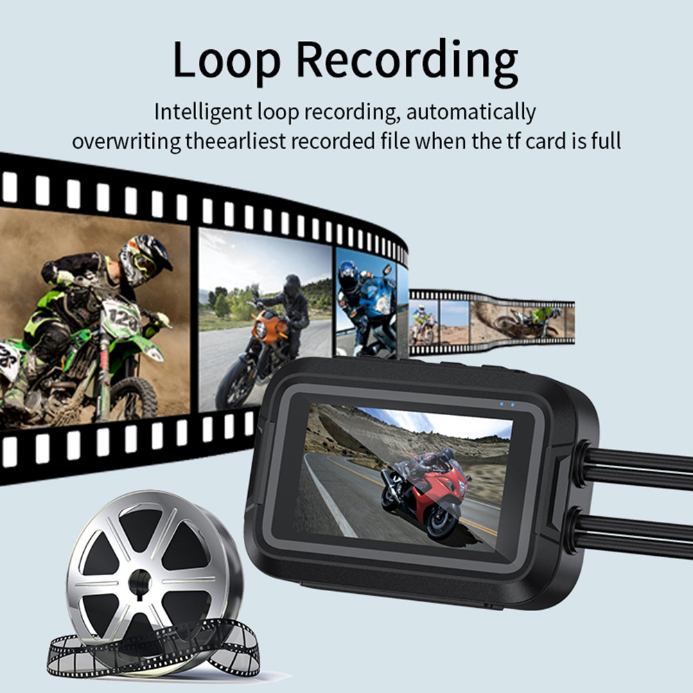 Motorcycle DVR GPS Parking Surveillance HD photo 1