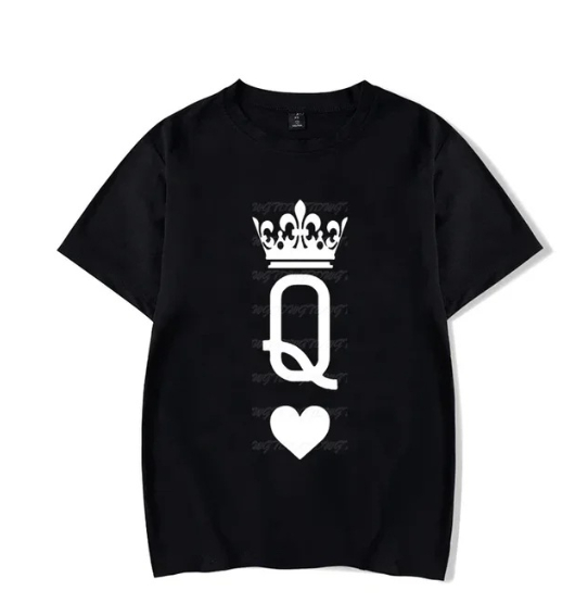 Couple Matching T Shirts Mens And Womens Valentines Day Couple T Shirts Trendy photo 5