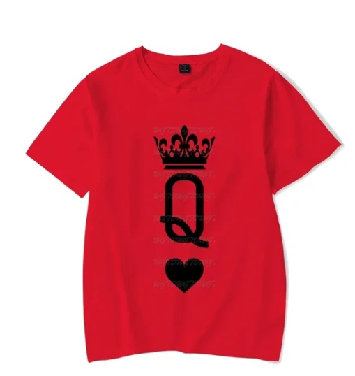 Couple Matching T Shirts Mens And Womens Valentines Day Couple T Shirts Trendy photo 6