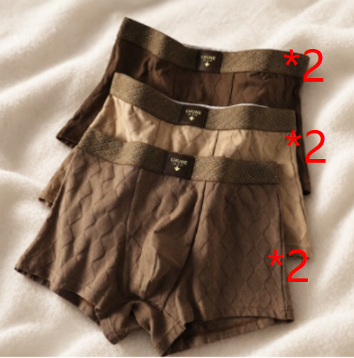 Men's Pure Cotton Boxer Briefs Breathable And Comfortable photo 7