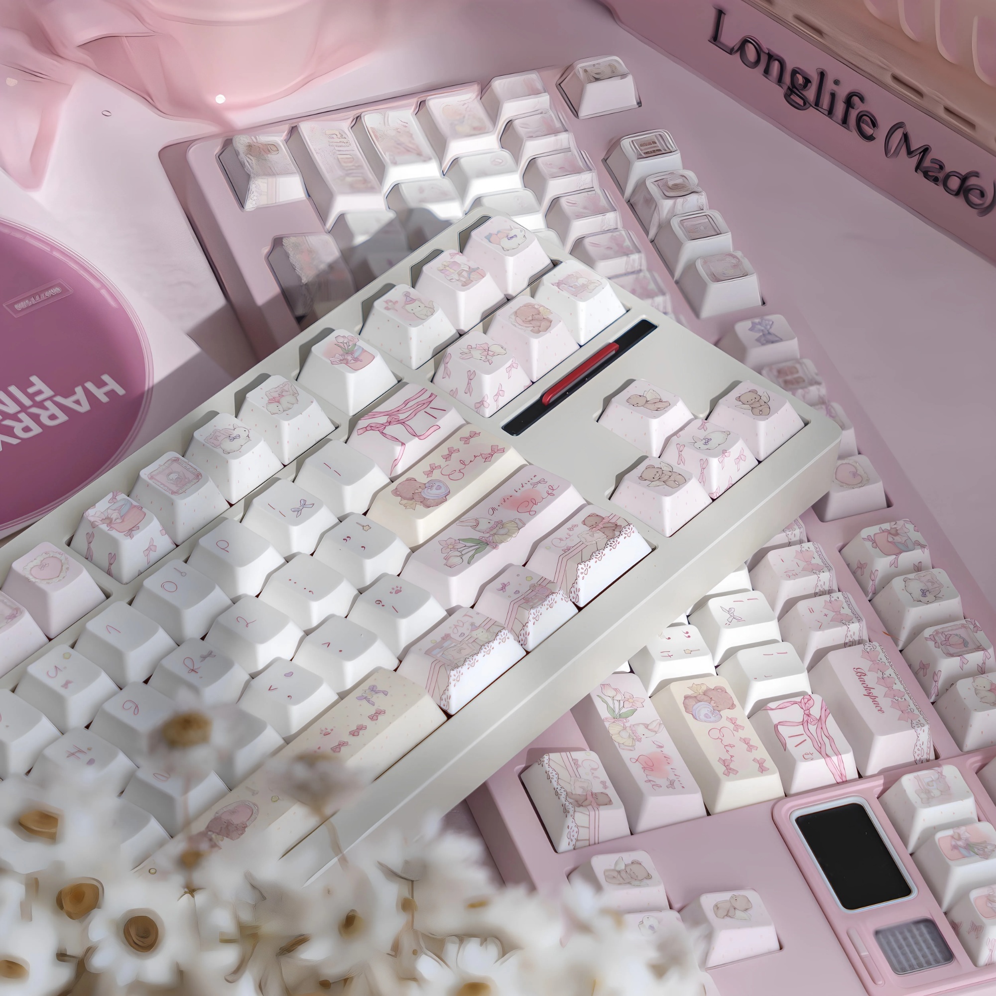 Doll Dream Keycaps Original Factory Height PBT Material photo 4