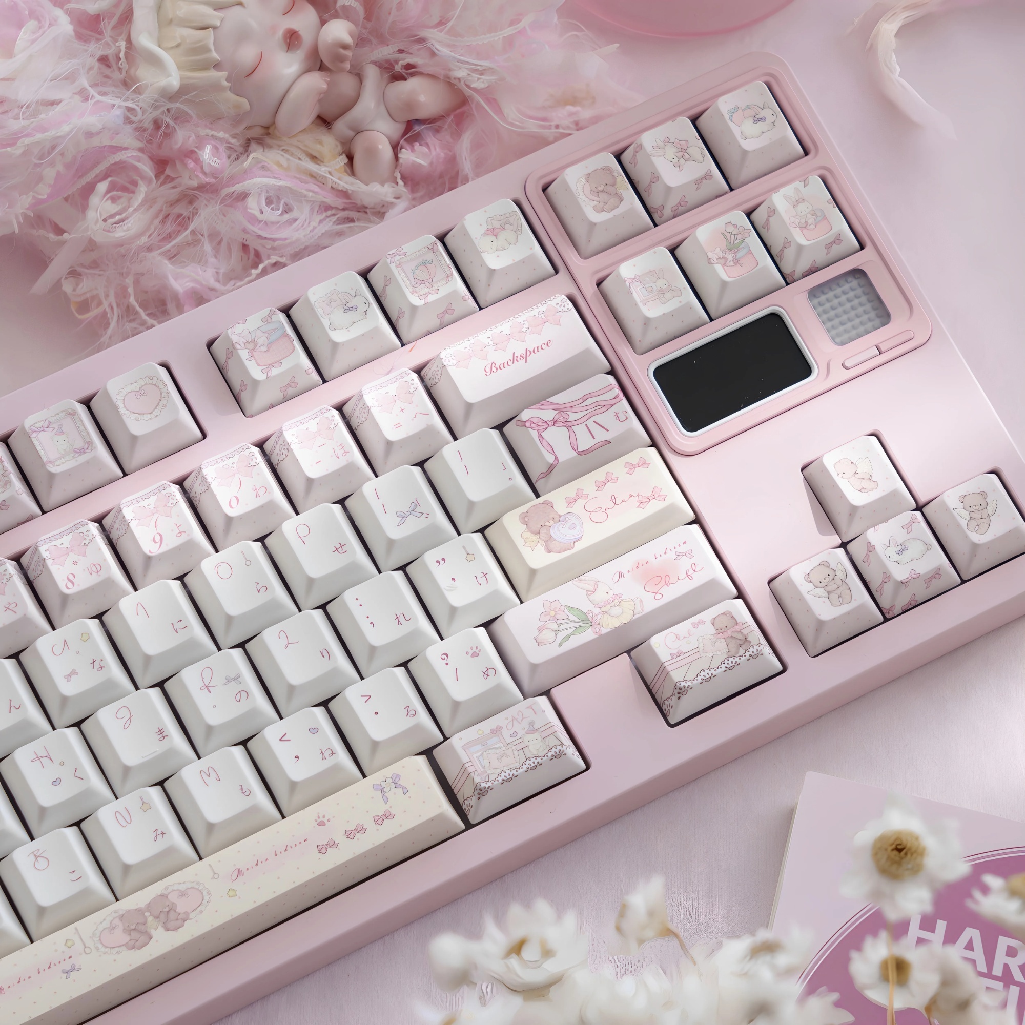 Doll Dream Keycaps Original Factory Height PBT Material photo 5
