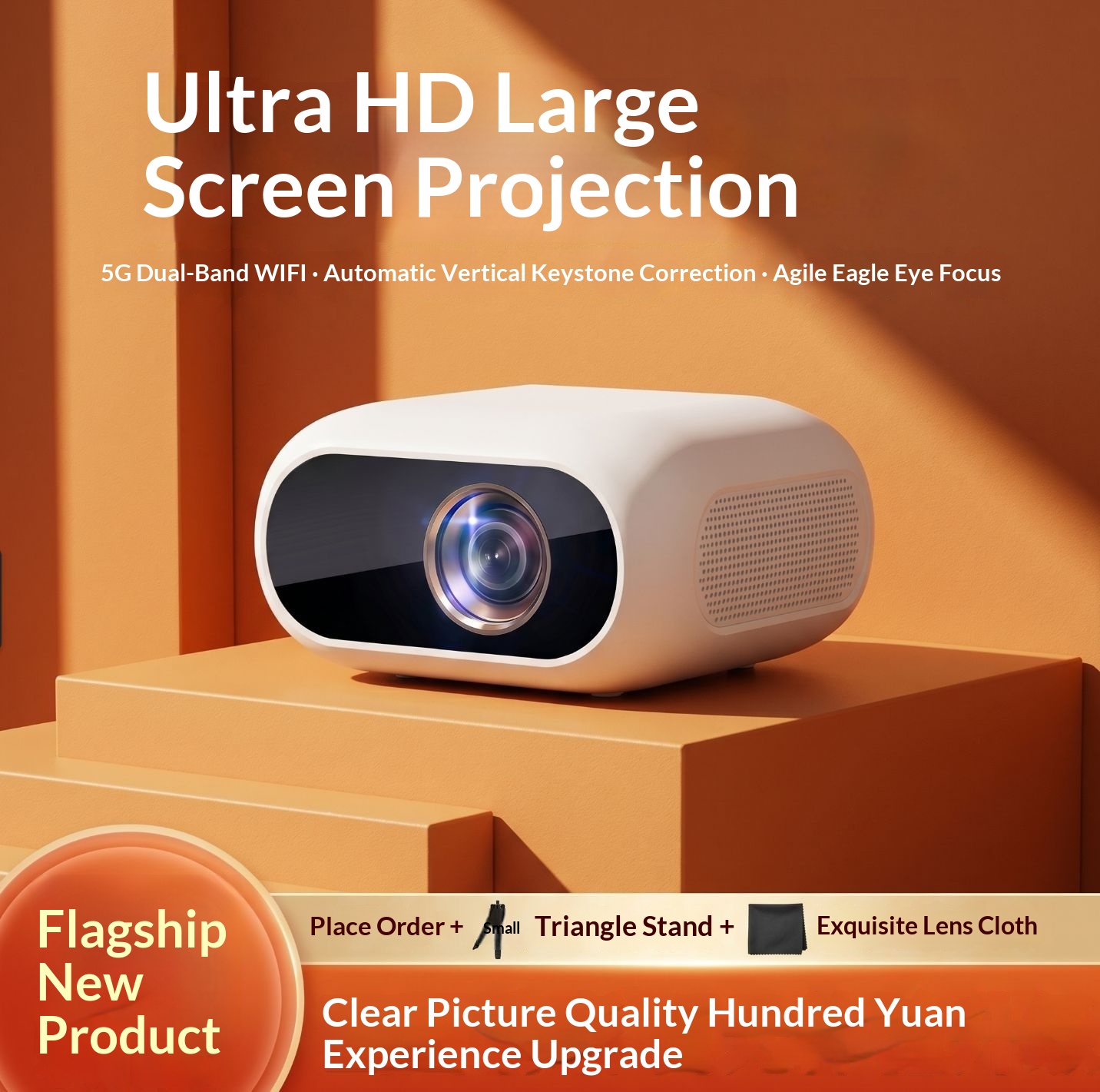 New Premium Ultra HD Smart Projector photo 5