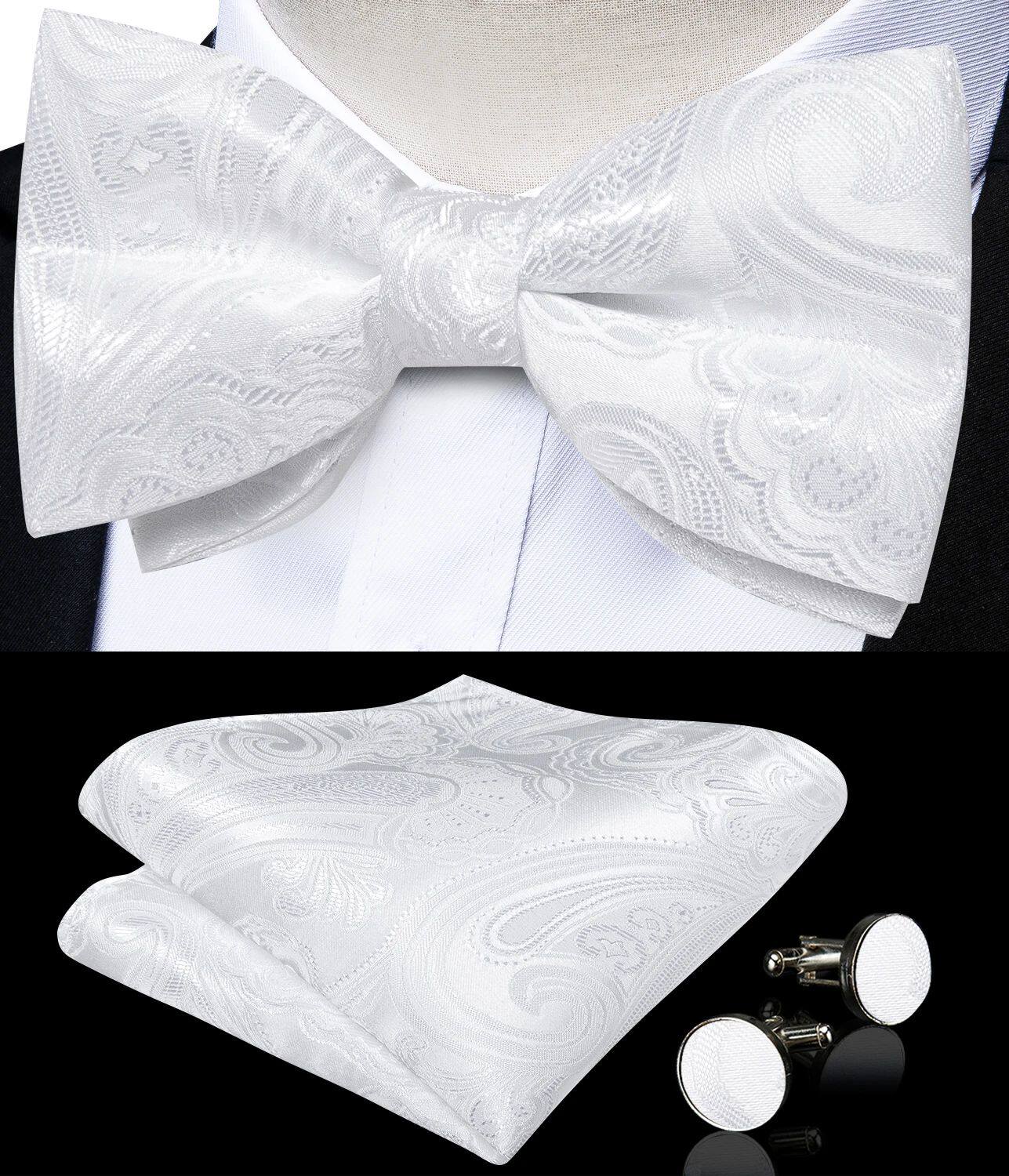 Men's Elegant Adjustable Pre-tied Bow Tie photo 5