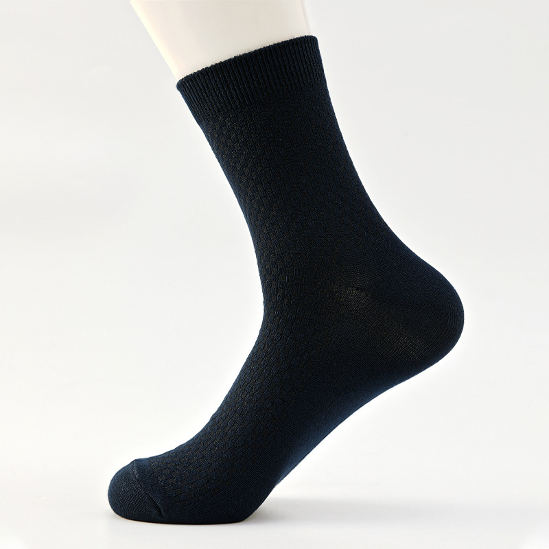 Casual Soft And Breathable Black Long Socksversatile For All Seasons photo 6