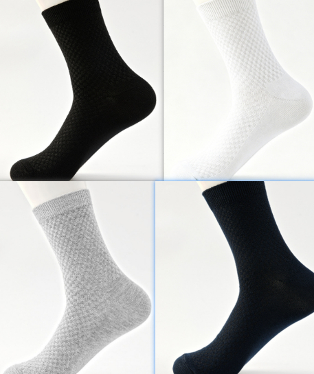 Casual Soft And Breathable Black Long Socksversatile For All Seasons photo 4