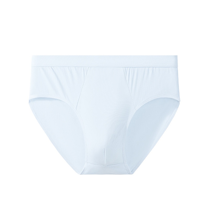 Mens Ice-silk Briefs Summer Thin Antibacterial And Breathable photo 2