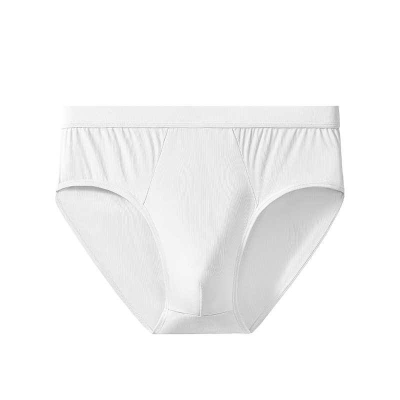 Mens Ice-silk Briefs Summer Thin Antibacterial And Breathable photo 5