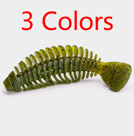 Sanfan Lure Sunfish Soft Bait Carolina Rig Black Pit Bass Wild Catching Lure Bait photo 7