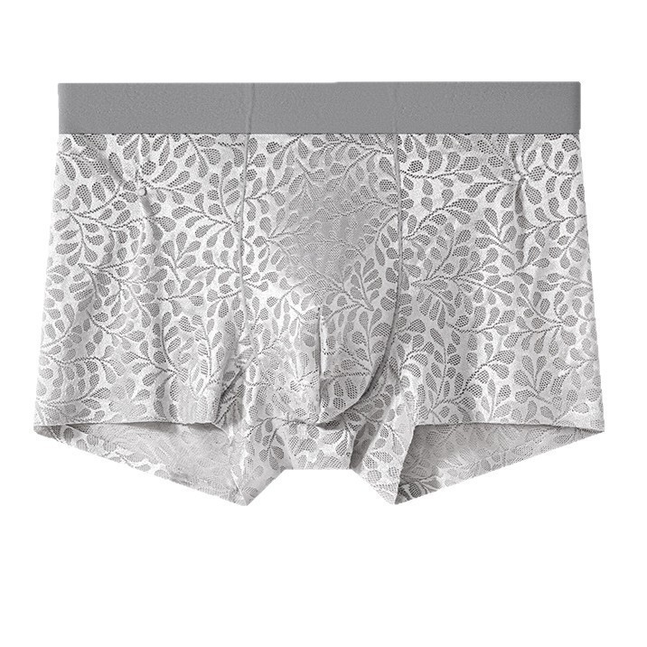 Seamless Ice-silk Mens Underwear Bare-feel Lace Sexy photo 4
