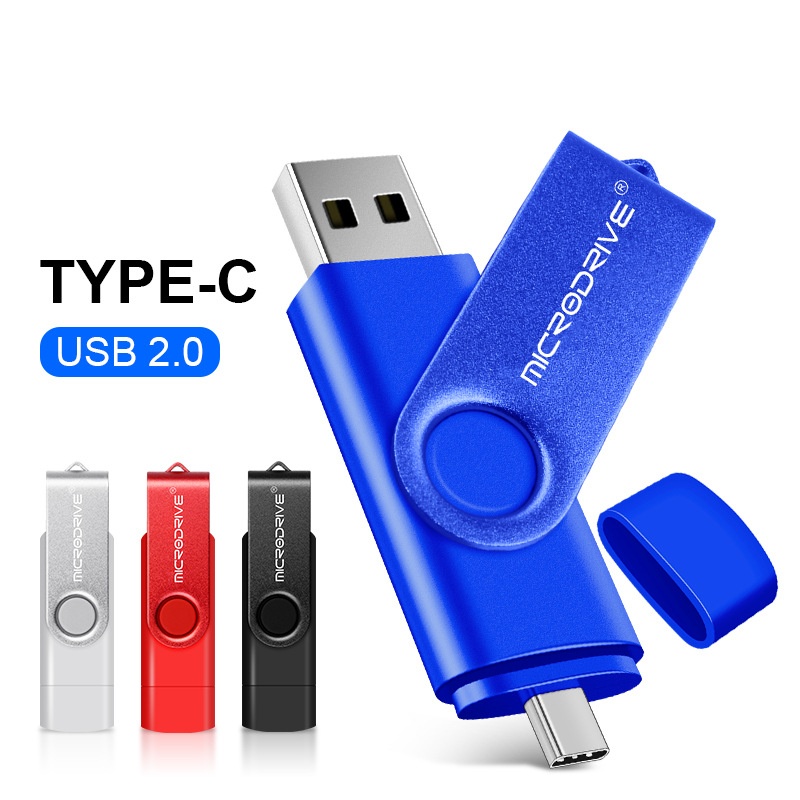 Dual-use Rotating USB Flash Drive For Both Phones And Computers High-speed TYPE-C Large Capacity Suitable For In-car Use photo 6