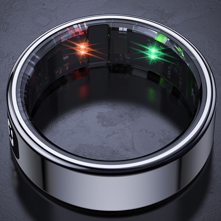 Health-monitoring Smart Ring With A Display And Step-counting Function photo 6