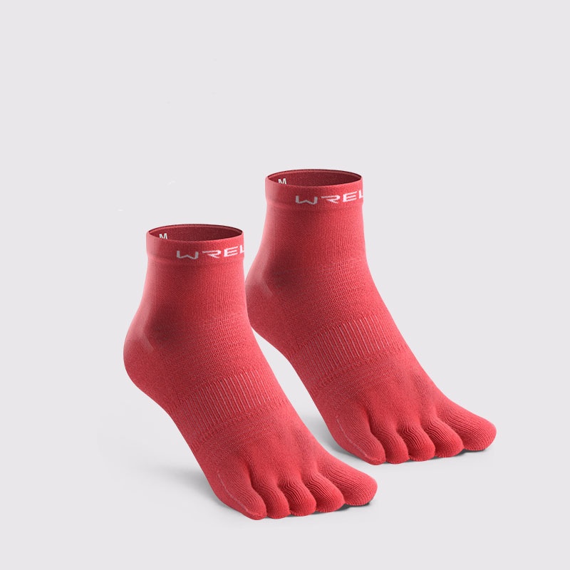 Mens Quick-drying Abrasion-resistant Athletic Toe Socks photo 3
