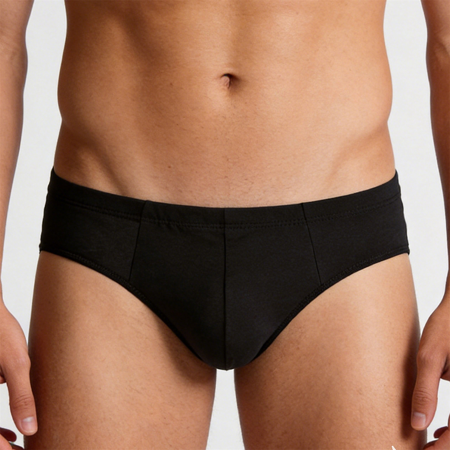 Men's Simple Breathable Briefs photo 2