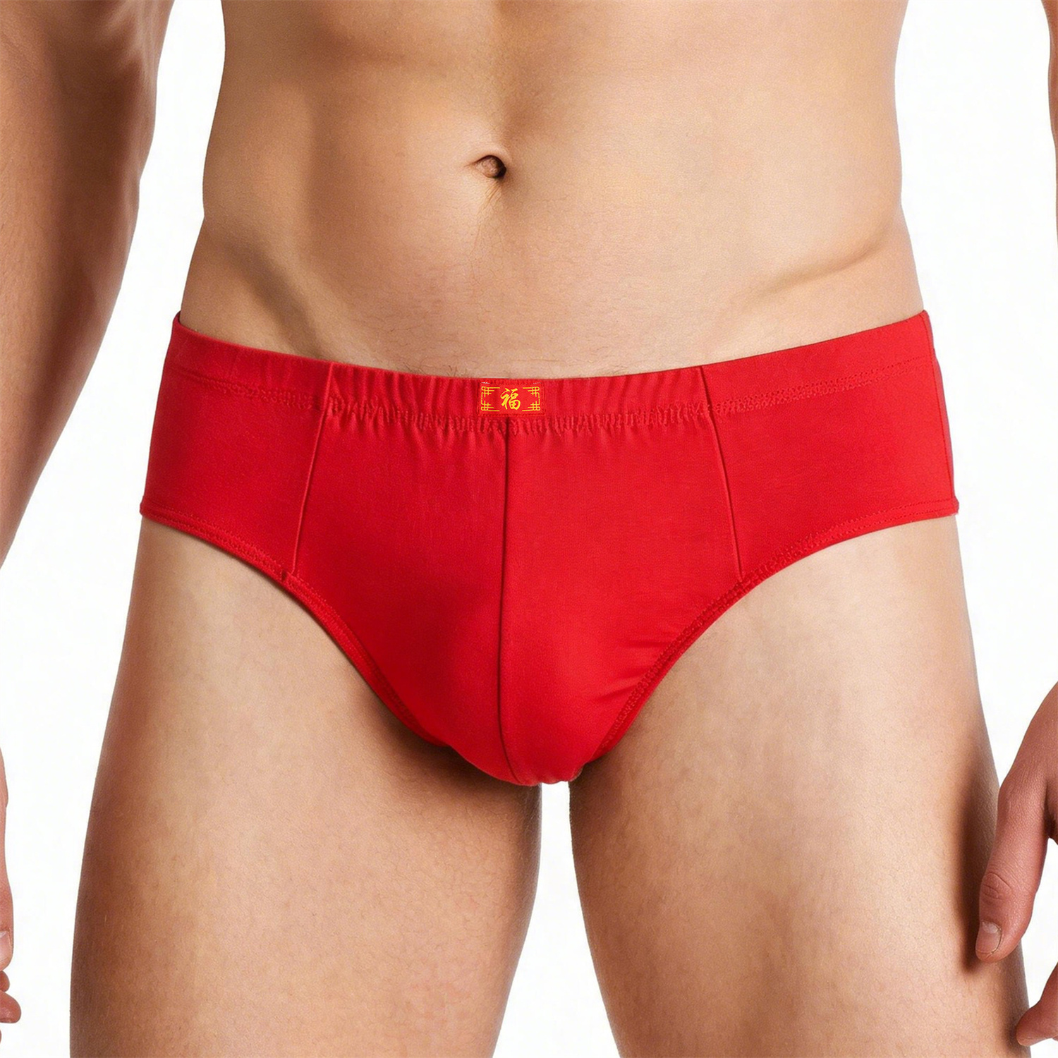 Men's Simple Breathable Briefs photo 1