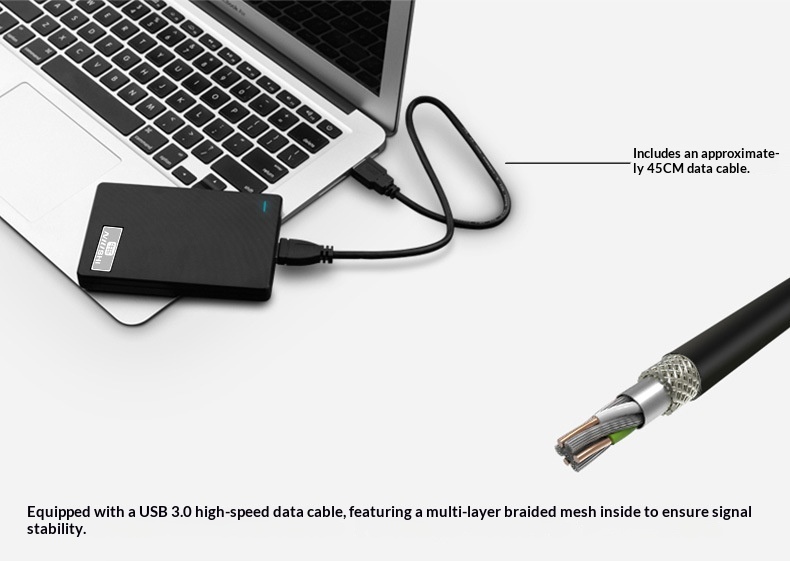 Portable High-speed External Hard Drive photo 5