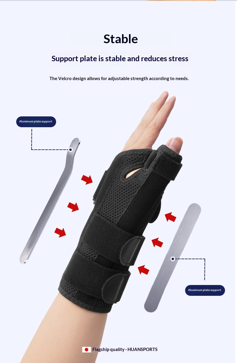 Sturdy Support Sports Wrist And Finger Brace photo 4