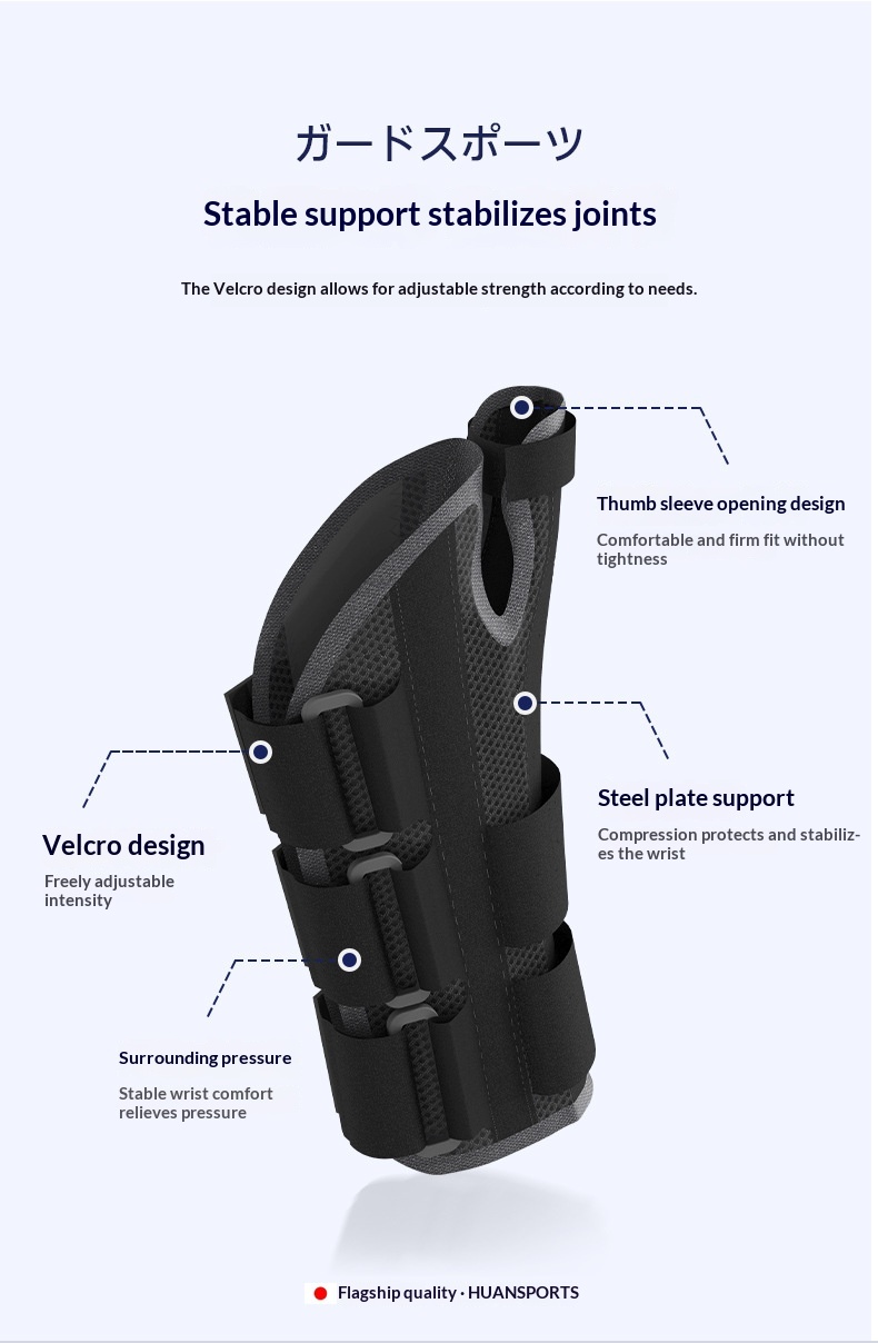 Sturdy Support Sports Wrist And Finger Brace photo 3