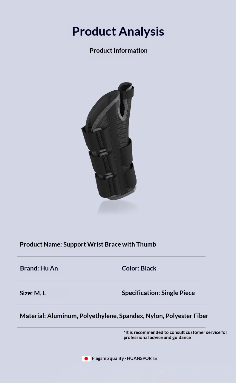 Sturdy Support Sports Wrist And Finger Brace photo 5