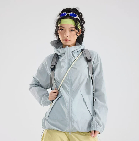 Ice-silk Sun-protective Clothing Lightweight Outdoor Mountain-style Sun Jacket photo 3