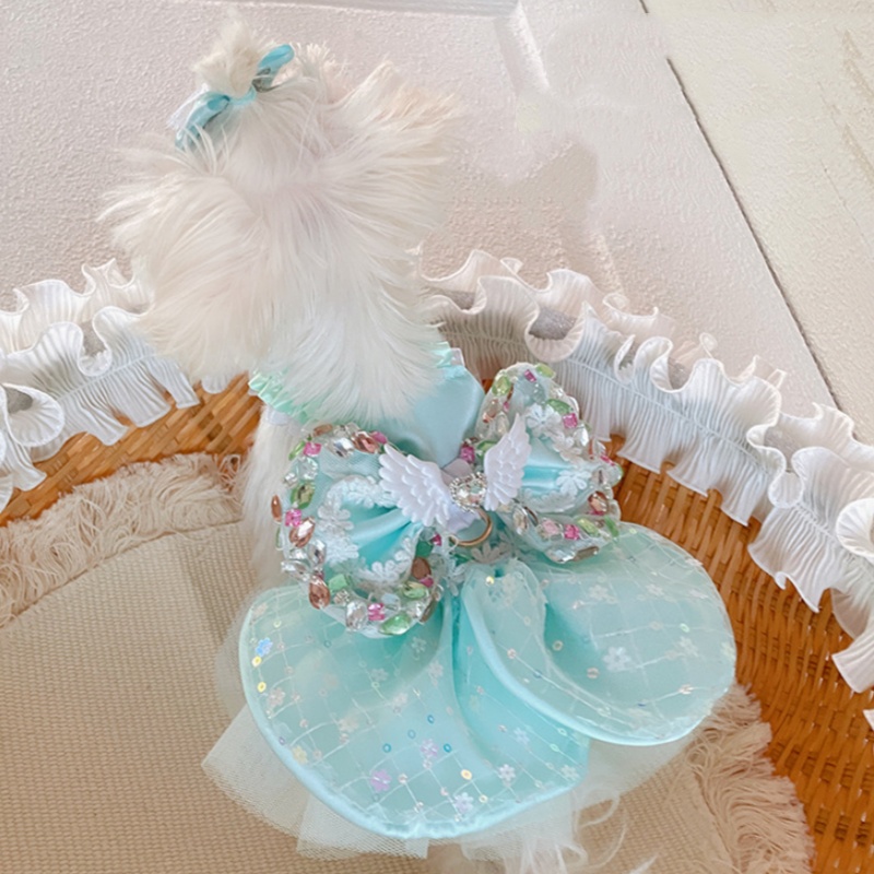 Maltese Princess Dress Pet Clothes Summer photo 5