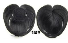 Womens Fashionable Wig High-temperature Synthetic Fiber With A Lace Front And Bangs photo 3
