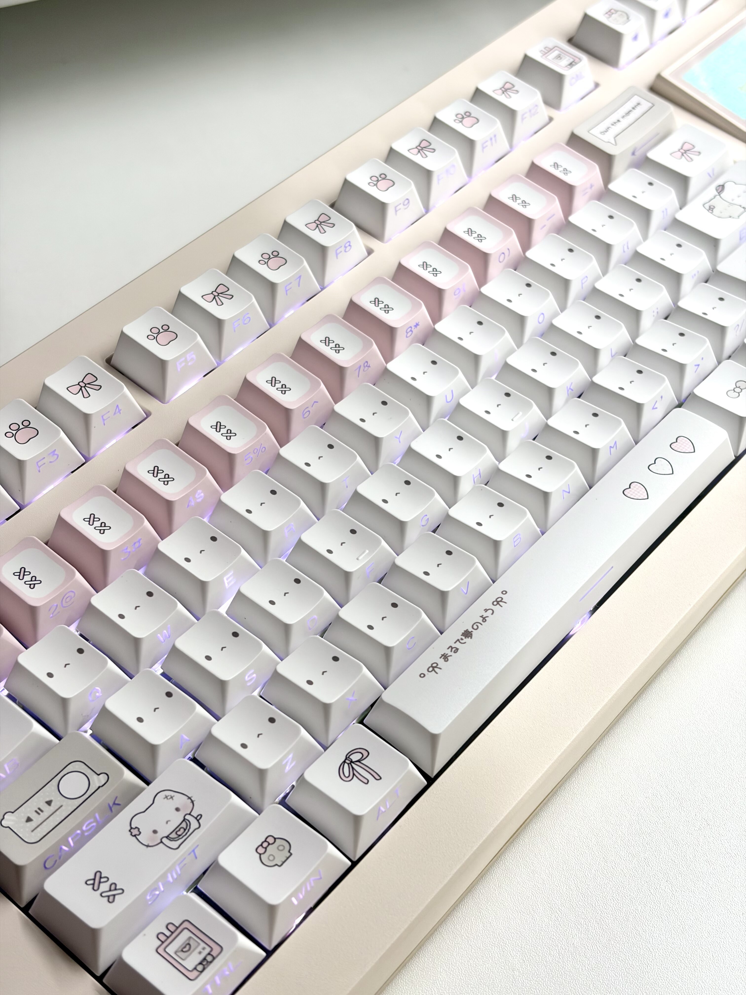 Compatible With 134-key Mechanical Keyboards OEMMOAMDA Profile Keycaps photo 6
