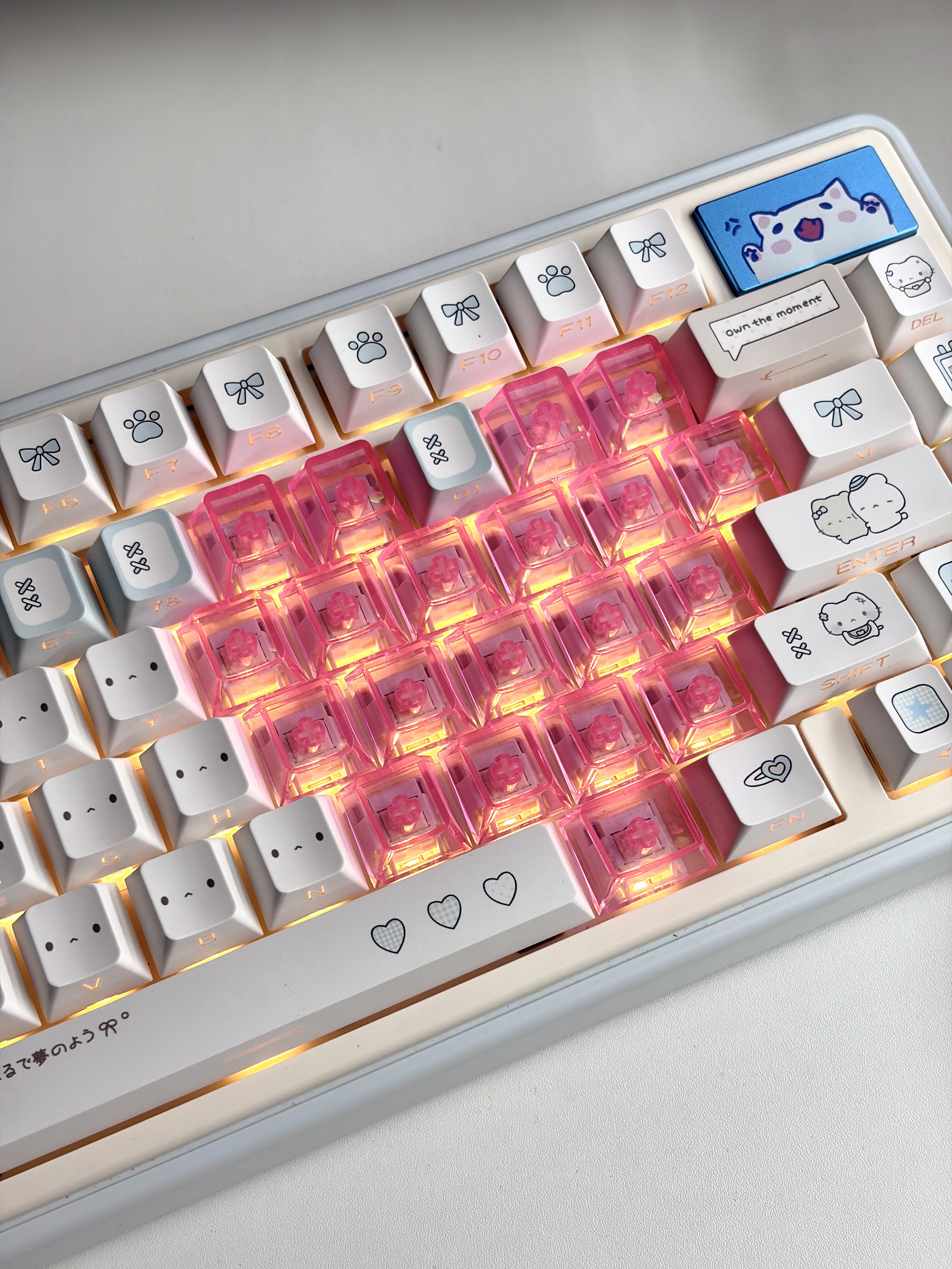 Compatible With 134-key Mechanical Keyboards OEMMOAMDA Profile Keycaps photo 2
