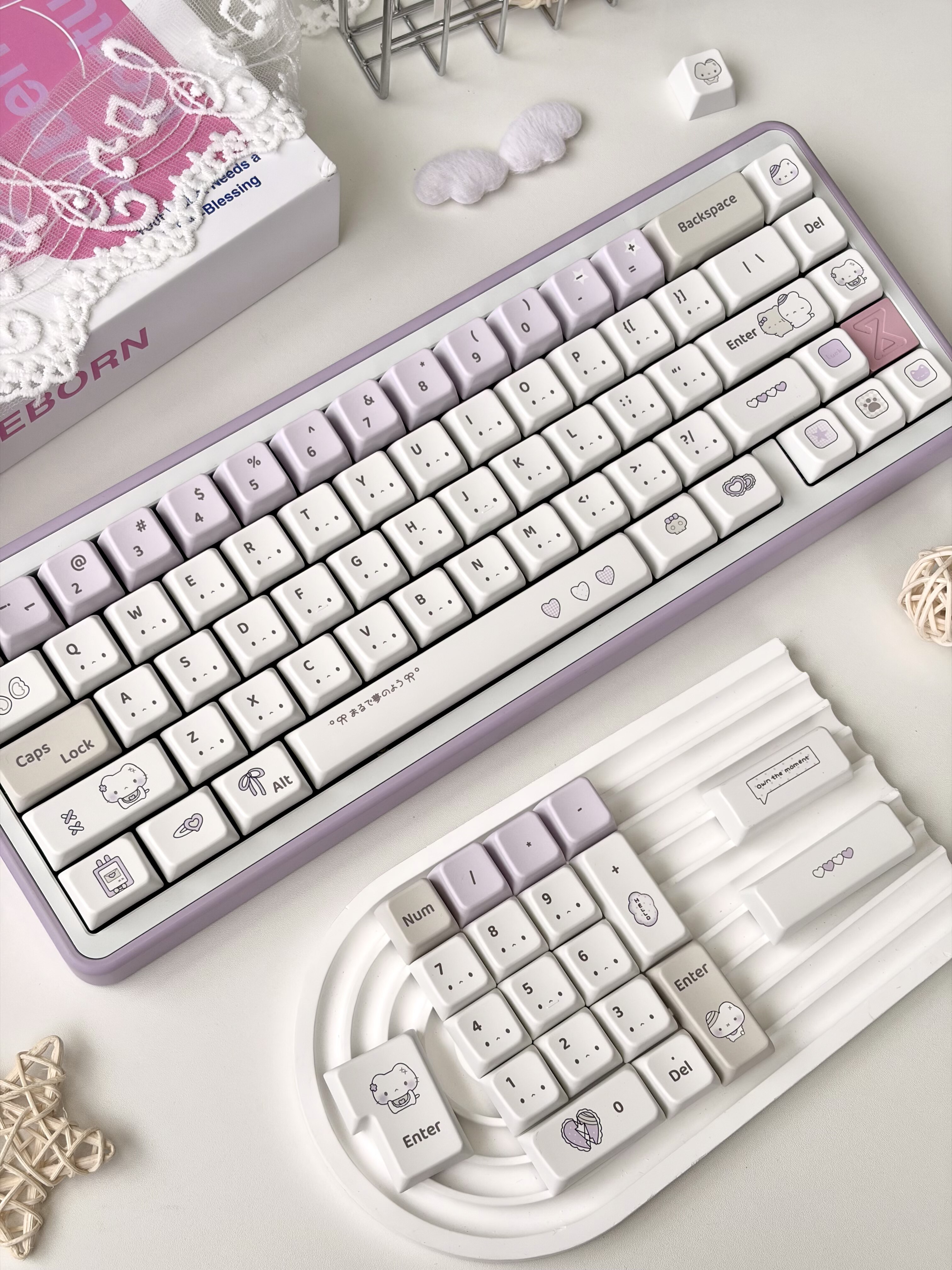 Compatible With 134-key Mechanical Keyboards OEMMOAMDA Profile Keycaps photo 3