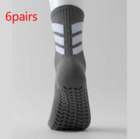 Cross-border Wholesale High-top Dotted-embroidery Football Socks photo 2