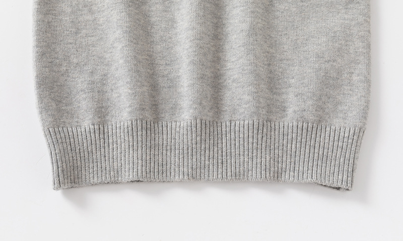 Girls And Boys Turtleneck Solid-color Sweaters photo 5