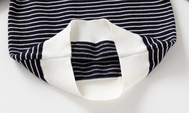 Boy's Thin Stripe Button-down Sweater photo 3