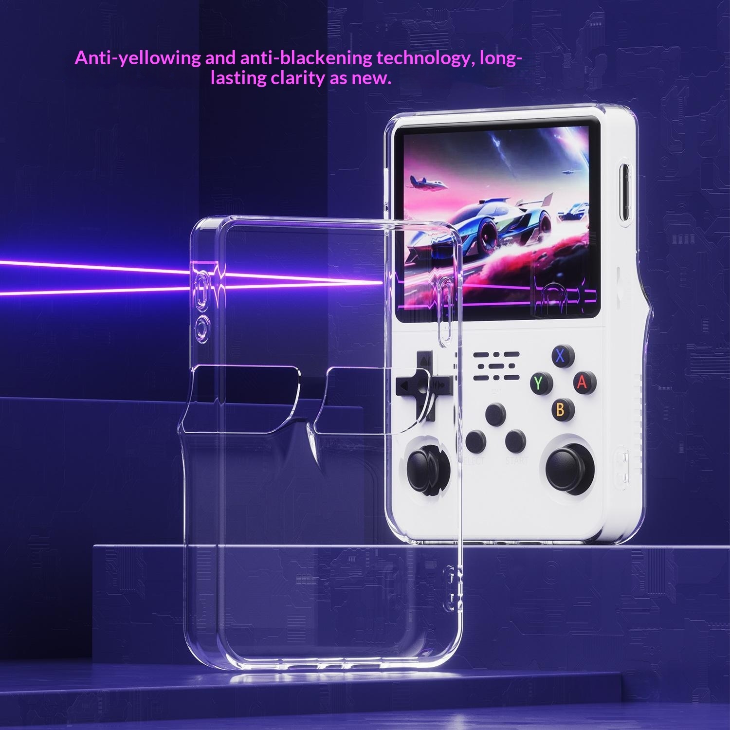 Suitable For The R36s Handheld Console Protective Case photo 1