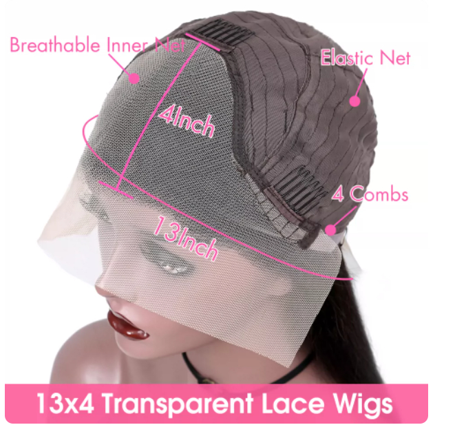 Long Straight Human Hair Full Lace Wig Can Be Tied Curled Or Dyed Wig Cap Style photo 3