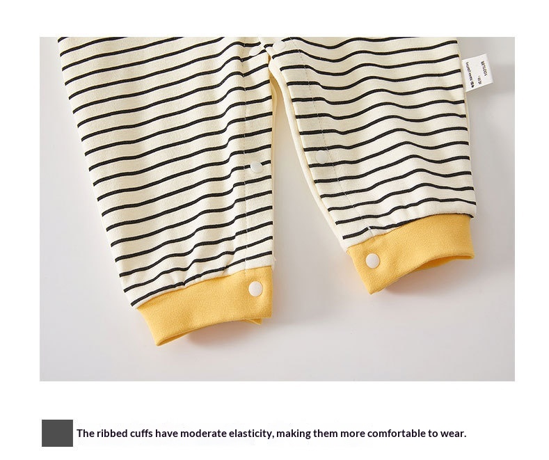 Cartoon Print Infant And Toddler Long Sleeve Bodysuit photo 2