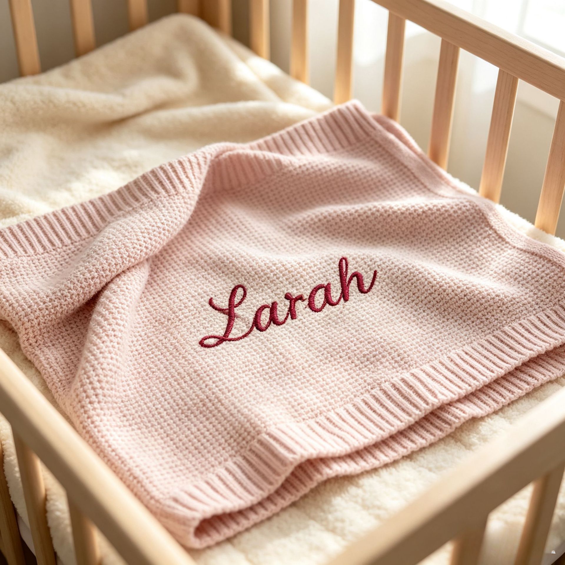 Customized Blanket DIY Name Maternal And Child Products photo 4