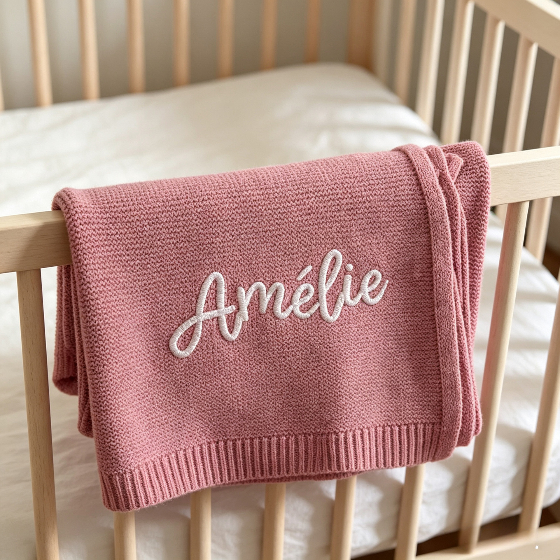 Customized Blanket DIY Name Maternal And Child Products photo 7