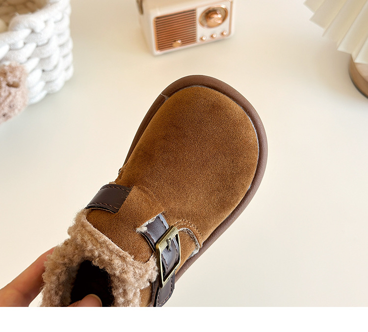 Girls Winter Velvet-Lined Casual Warm Shoes photo 2