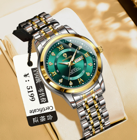 Binbang Business Light-Luxury Quartz Watch For Men photo 8