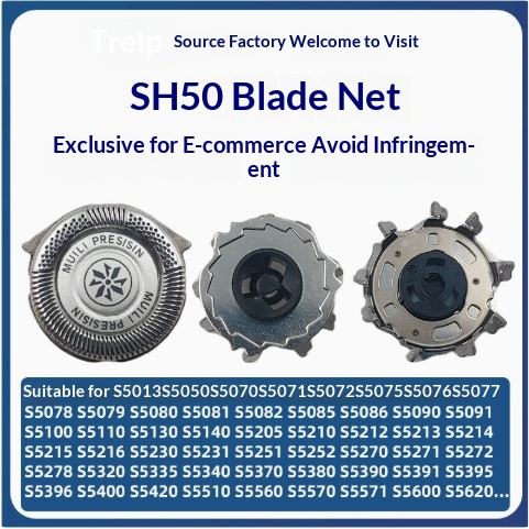 Suitable For Philips Shaver SH5052 Head S5000 Blade And Blade Accessories photo 8